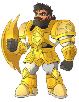 NeuroKnight Character